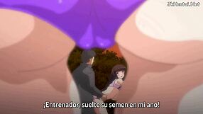 Babe Hentai Toket Gede Godain dengan Lekuk Atletis di Adegan Liar