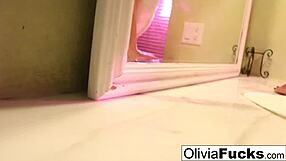 Super sexy Olivia teases in the shower scene