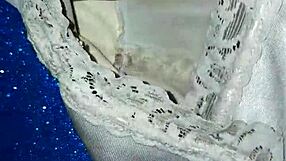 dirty panties from the neighbor lying around the house, full of secrets.