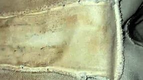 The dirty panties left by the emo neighbor