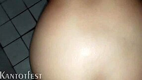 Beautiful Asian Teen Maid Forcefully Entered in Bathroom by Boss While Bathing, No Refusal
