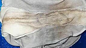 dirty panties from the neighbor lying around the house, full of secrets.