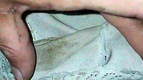 The dirty panties left by the emo neighbor