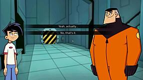 having fun in the shower at amity park 😄