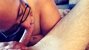 Tashanic Gives Ace Long Deepthroat Blowjob