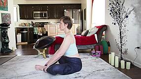 Milf Teaches Yoga With Big Ass And Shaved Pussy