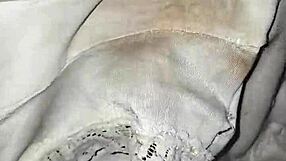 The dirty panties left by the emo neighbor