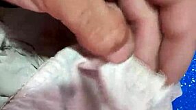 The dirty panties left by the emo neighbor