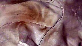 The dirty panties left by the emo neighbor