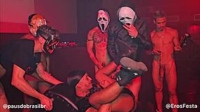 Suruba Festa Super Eros Halloween With Big Tits Ass Big Cock Boobs Big Ass Monster Cock Black Tits