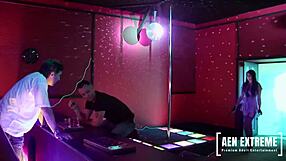 Stripping Guard Jodi James In Mfm Threesome