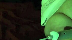 hitachi and plug bringing gigi to anal orgasm