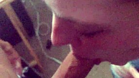 she swallows cum in mouth during deepthroat