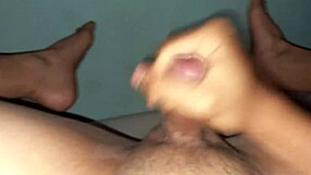 Twink's Foot Fetish Masturbation Explodes With Cum!