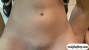 Two pretty women take turns for some money