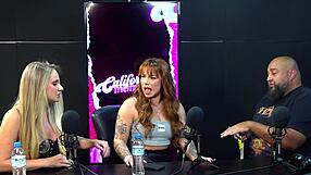 حسناوات تلفزيون كاليفورنيا! قياس المؤخرات الساخنة والصدور الكبيرة على كاليفورنياتيفي!