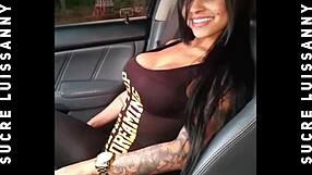 Latina Ebony Milf Sucre Luisanny Undresses Dancing Striptease Clothes Ripped