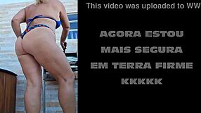 Lisa Aranha Sensualizes on Stairs