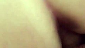 Homemade footage of wet BBW pussy getting pounded hard