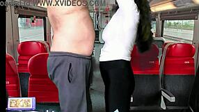 Já imaginou sexo quente no trem em 4K? Agarabas e Olpr entregam ação anal crua