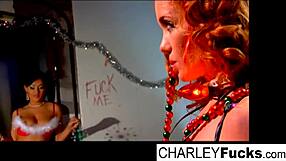 Charley And Her Sexy Girlfriend Engage In Oral And Lesbian Sex.