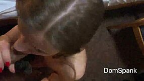 cute european girl deep throat my dick during casting