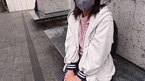 Young asian babe gives intense blowjob with toys and cumshot