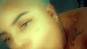 Morning sex with fat ebony babe!