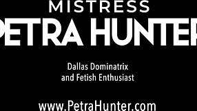 The slave endures permanent chastity for his small cock