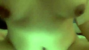 Vietnamese sex ride in dark fun