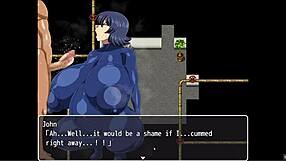 Pregnant Woman In Hentai Game Gives Handjob Leading To Bukkake