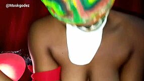 African Maskgodez fucks spiritually in dreams