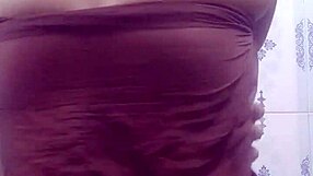 He says, Hot romantic sex in the bathroom.