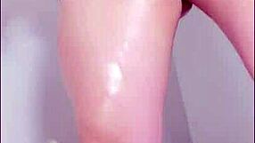 Wow, hot stepmom masturbates her huge pussy just for her stepson!