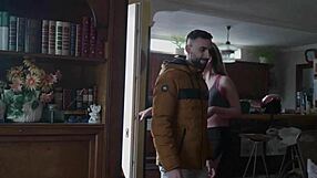 pilates class turns into intense fucking session with client