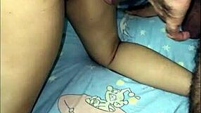 Indisk collegepige kneppet hårdt af kæresten i rå action