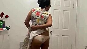 anna maria teases her fans with big tits behind the scenes