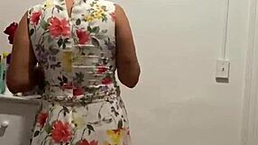 anna maria teases her fans with big tits behind the scenes