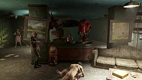 Futa Gets Fucked Hard in Fallout 4 Action Scene