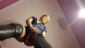 bdsm play session with toys and femdom elements