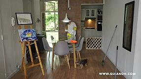 Role play nasty games with sexy latina quianon