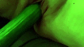 I woke up with a cucumber stuffed in my wet pussy, what a shock