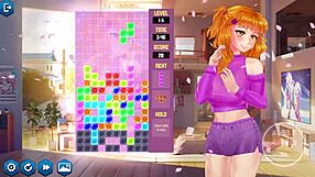 Feeling excited trying to seduce those gamer girls in anime