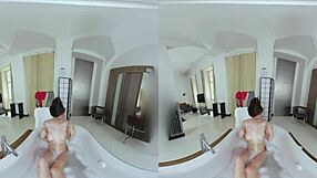 Slutty Girlfriend Gets Soaped Up For Hard Fucking In Bath - Czech Vr 301