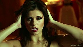 Leah Gotti is a sensual solo performance for brunette teen