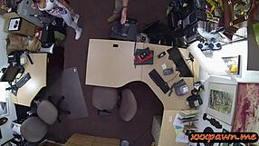 Hot Latina babe gets POV blowjob from pawnshop owner 😏