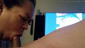 Seductive Naughty Blowjob Teasing with Lips, Tongue, and Intense Sucking