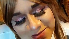 Hey Hot Cowgirl, How Does That Cosplay Shemale Feel in Your Shaved Pussy Tonight?