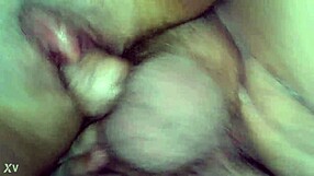 donna belle in homemade amateur setting, bent over casually.