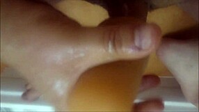 Chubby Gay Man Enjoys Emotional Bath Fun with Handjob and Wanking